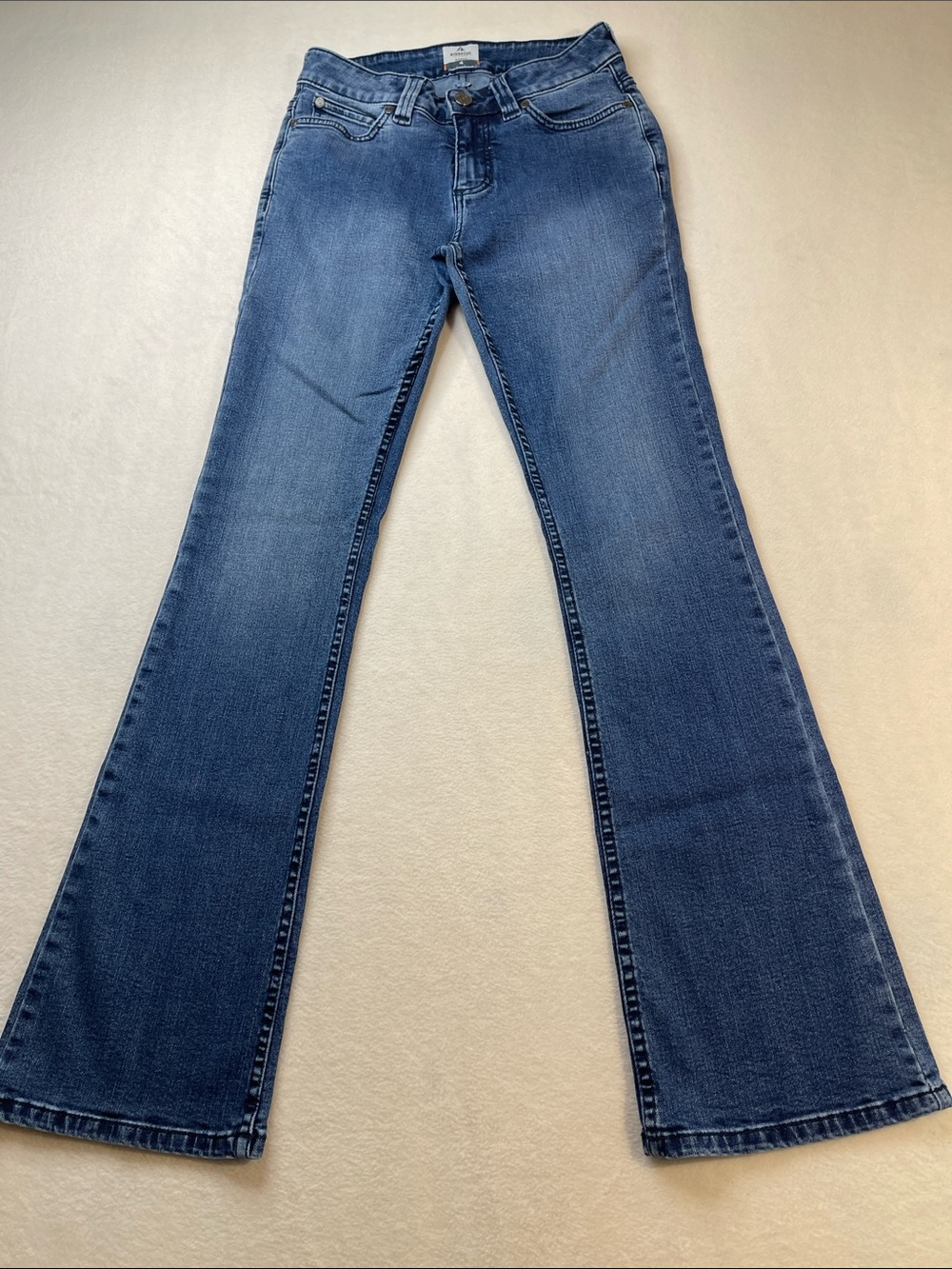 RIDGECUT TOUGHWEAR SIZE 4 Women's Blue Flared Jeans